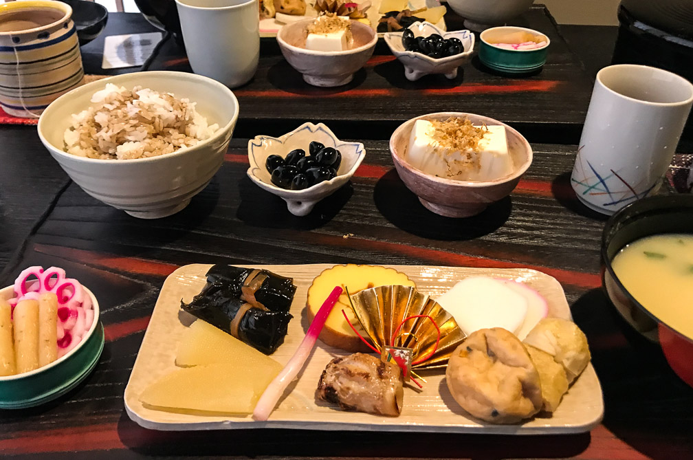 New Year's breakfast in Kyoto. Photo: Ingrid