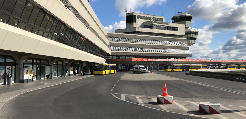 Tegel airport, almost deserted in the COVID crisis. (Photo: Daniel)