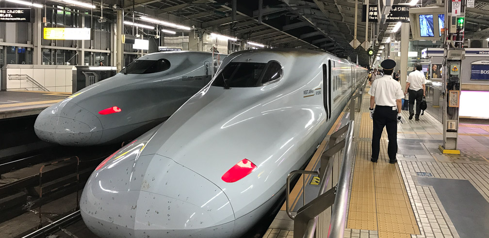 Shinkansen. Photo: Ingrid