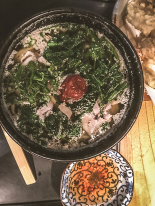 Pickled plum on top. Photo: Ingrid